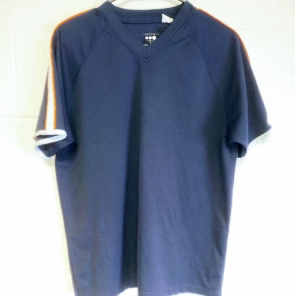 Blue jersey athletic t-shirt men's medium - Picture 3 of 6